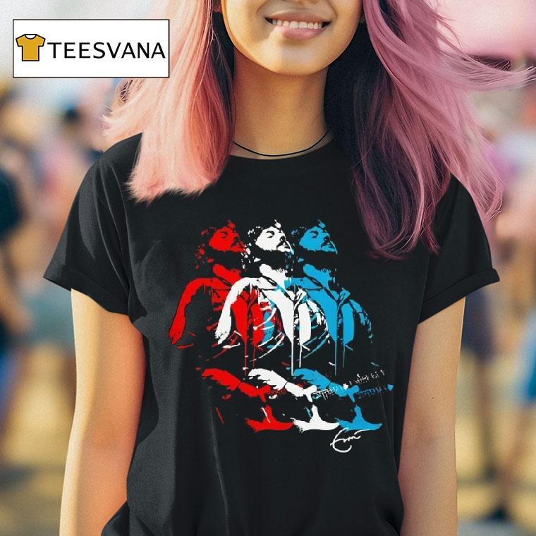 Eric Clapton Triple Photo Tour T Shirt Eric Clapton Triple Photo Tour T Shirt