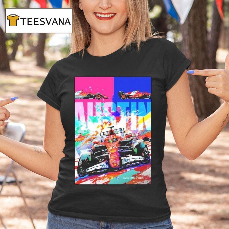 Ferrari F At Austin In Circuit Of The Americas Tx On October T Shirt Ferrari F At Austin In Circuit Of The Americas Tx On October T Shirt