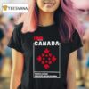 Fifa World Cup Canada Toronto Ontario Vancouver British Columbia T Shirt