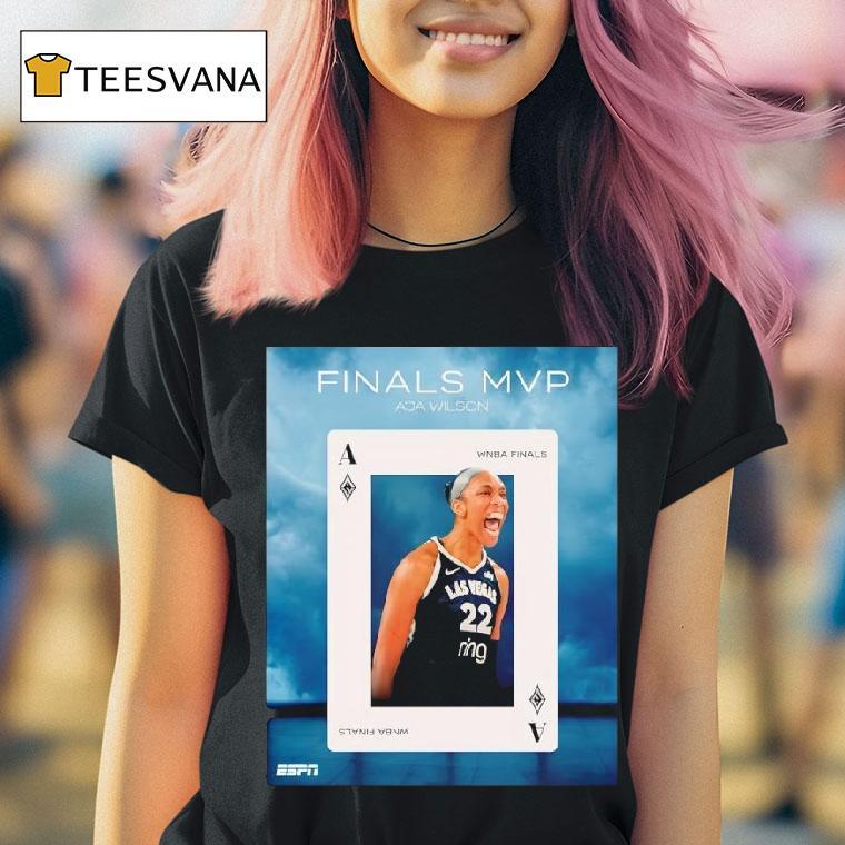 Finals Mvp A Ja Wilson Wnba Finals T Shirt Finals Mvp A Ja Wilson Wnba Finals T Shirt