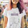 Fitz And The Tantrums The Man On The Moon Tour T Shirt