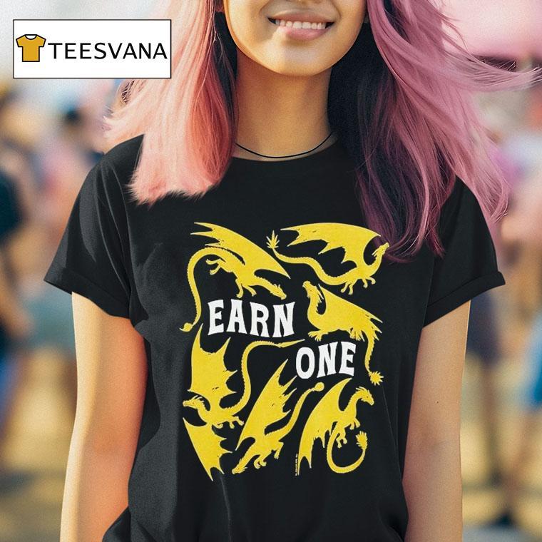 Fourth Wing Earn One Want A Dragon T Shirt Fourth Wing Earn One Want A Dragon T Shirt