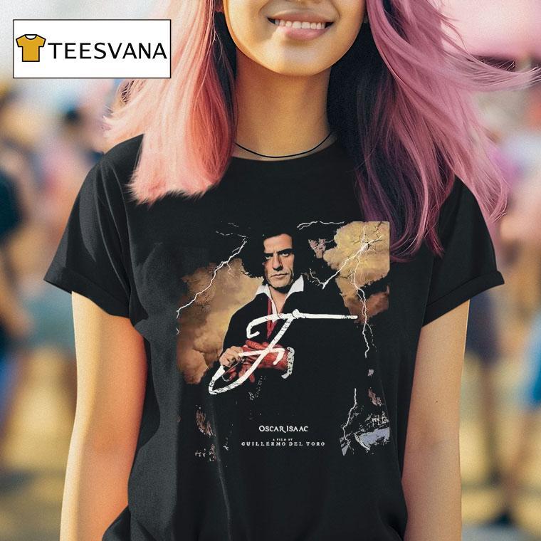 Frankenstein With Oscar Isaac In Select Theaters On October T Shirt Frankenstein With Oscar Isaac In Select Theaters On October T Shirt