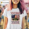 Fuck I C E American Soldier Protes T Shirt