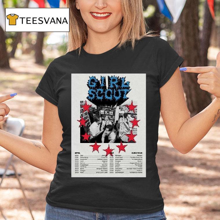 Girl Scout April May Euro Event T Shirt Girl Scout April May Euro Event T Shirt