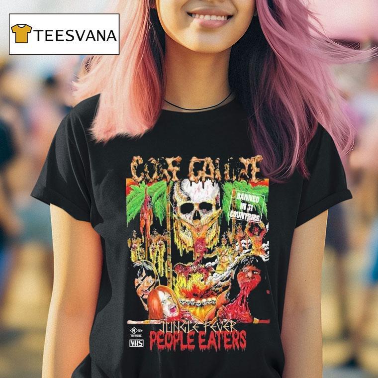 Gore Galore Jungle Fever People Eaters T Shirt Gore Galore Jungle Fever People Eaters T Shirt