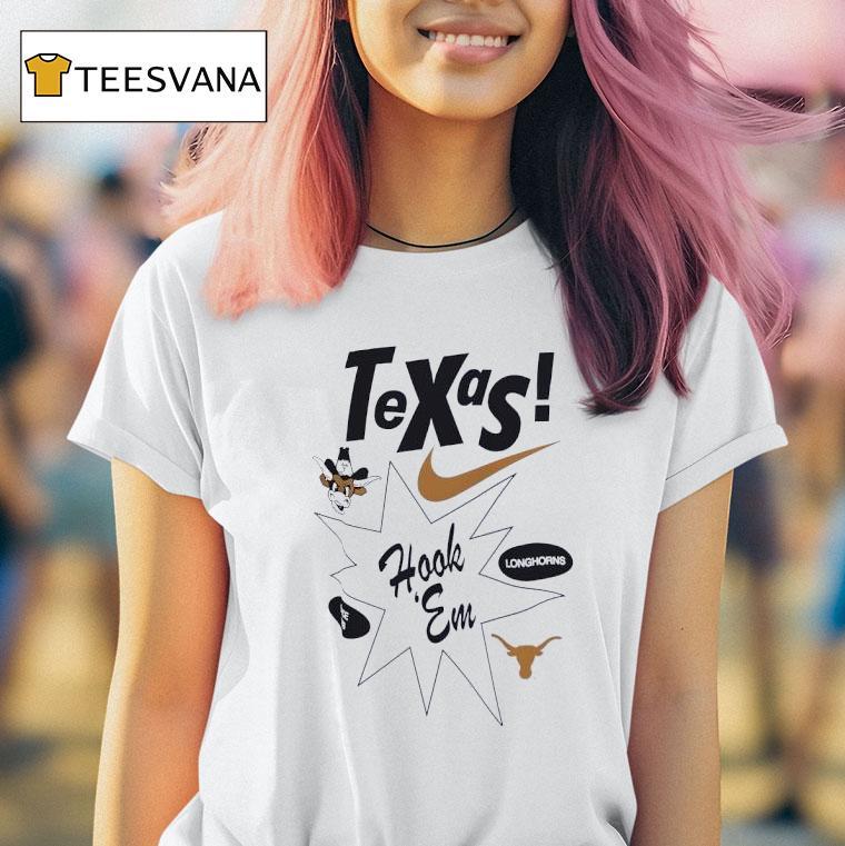 Hook Em Texas Longhorns T Shirt Hook Em Texas Longhorns T Shirt