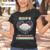 Hope Washington Commanders Fight Cancer In All Colors T Shirt