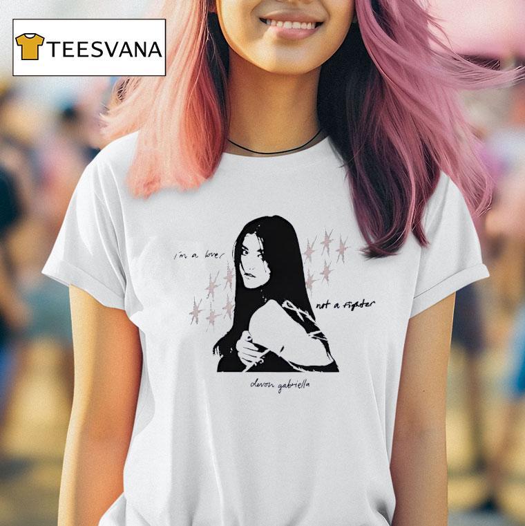 I M A Lover Not A Fighter Devon Gabriella Star T Shirt I M A Lover Not A Fighter Devon Gabriella Star T Shirt