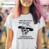 I Wont Back Up And I Wont Back Down Skull T Shirt