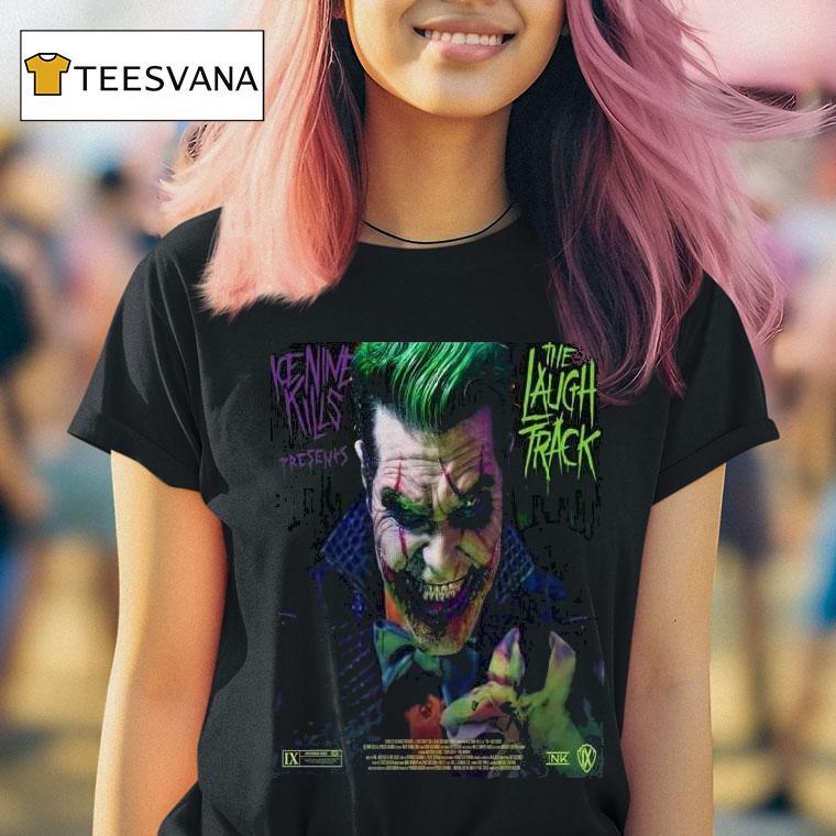Ice Nine Kills Presents The Laugh Track The Joker Character T Shirt Ice Nine Kills Presents The Laugh Track The Joker Character T Shirt