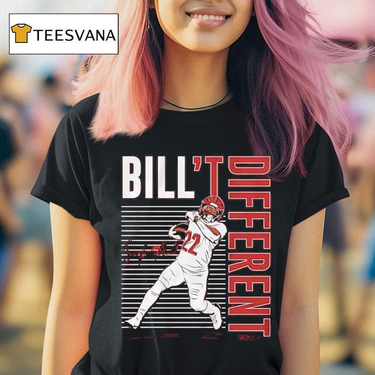 Jacory Croskey Merritt Bill T Different Signature Graphic T Shirt Jacory Croskey Merritt Bill T Different Signature Graphic T Shirt