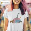 Jane David Wearing Animals T Shirt