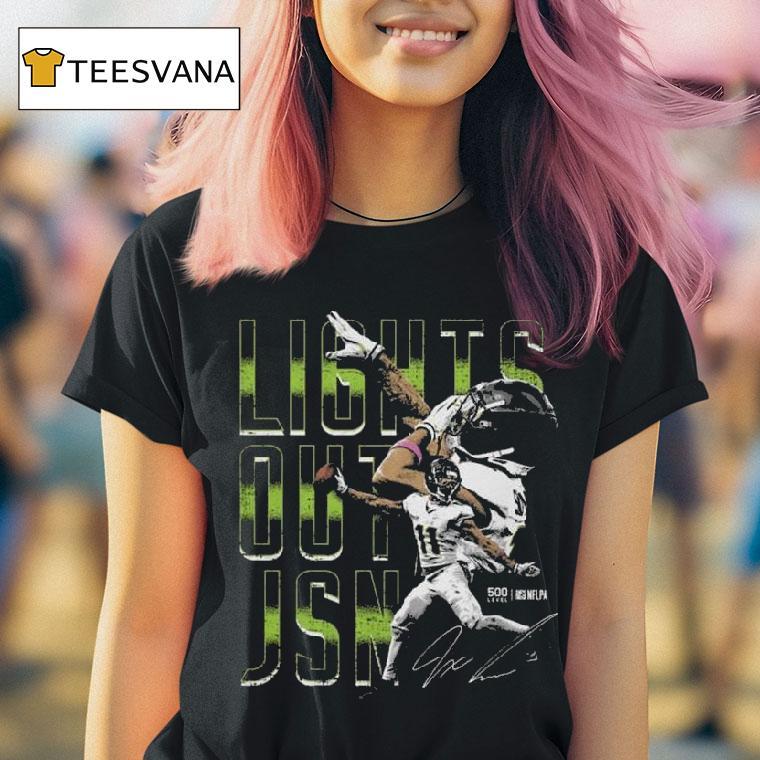 Jaxon Smith Njigba Seattle Lights Out Jsn T Shirt Jaxon Smith Njigba Seattle Lights Out Jsn T Shirt