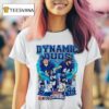 Jaxson Dart And Cam Skattebo Dynamic Duos Planet Euphoria New York Giants T Shirt