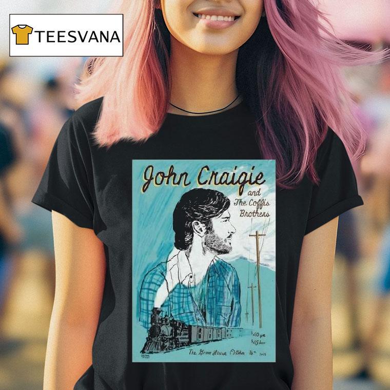 John Craigie Mariposa Ca October T Shirt John Craigie Mariposa Ca October T Shirt