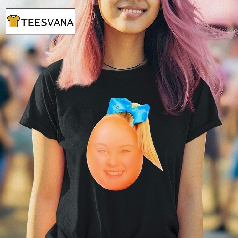 Jojo Siwa Egg Face T Shirt Jojo Siwa Egg Face T Shirt