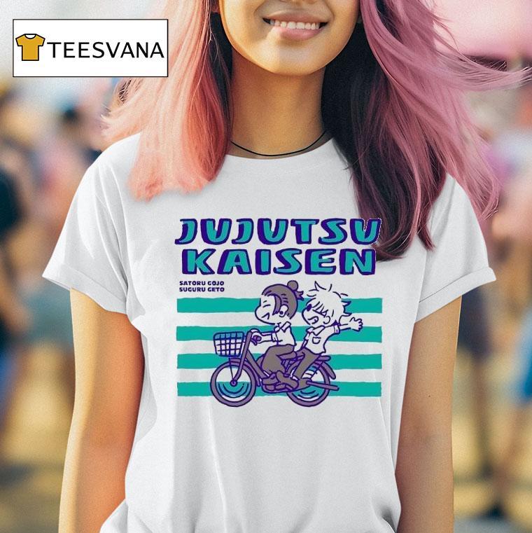 Jujutsu Kaisen Satoru Gojo And Suguru Geto Anime T Shirt Jujutsu Kaisen Satoru Gojo And Suguru Geto Anime T Shirt