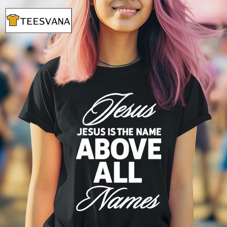 Justin Fields Wearing Jesus Is The Name Above All Names T Shirt Justin Fields Wearing Jesus Is The Name Above All Names T Shirt