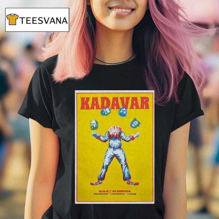 Kadavar Oct Leipzig Germany T Shirt Kadavar Oct Leipzig Germany T Shirt