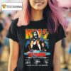 Kiss Ace Frehley Years Thank You For The Memories Signatures T Shirt