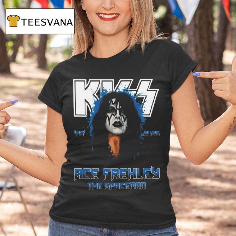 Kiss Ace Frehley The Spaceman T Shirt Kiss Ace Frehley The Spaceman T Shirt