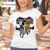 Las Vegas Raiders And Los Angeles Lakers Logo Inside Hear T Shirt