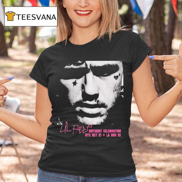 Lil Peep Birthday Celebration In New York City On October And Los Angeles On November T Shirt Lil Peep Birthday Celebration In New York City On October And Los Angeles On November T Shirt