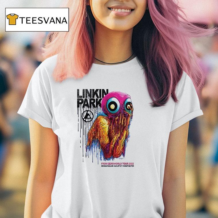 Linkin Park From Zero World Tour Minneapolis Ar T Shirt Linkin Park From Zero World Tour Minneapolis Ar T Shirt