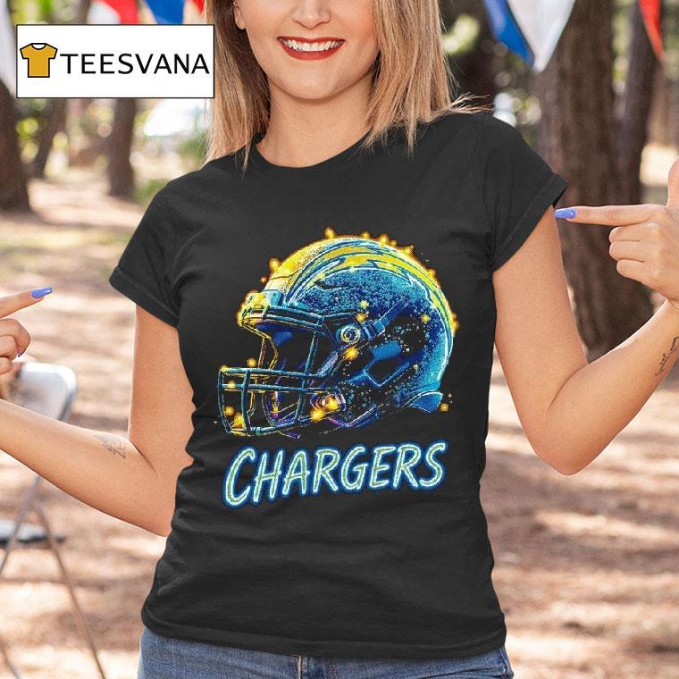Los Angeles Chargers Nfl Halftone Christmas Helmet Series T Shirt Los Angeles Chargers Nfl Halftone Christmas Helmet Series T Shirt