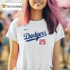 Los Angeles Dodgers X Hololive Night Vtuber T Shirt
