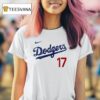 Los Angeles Dodgers X Sevenn Jeonghan Signature T Shirt