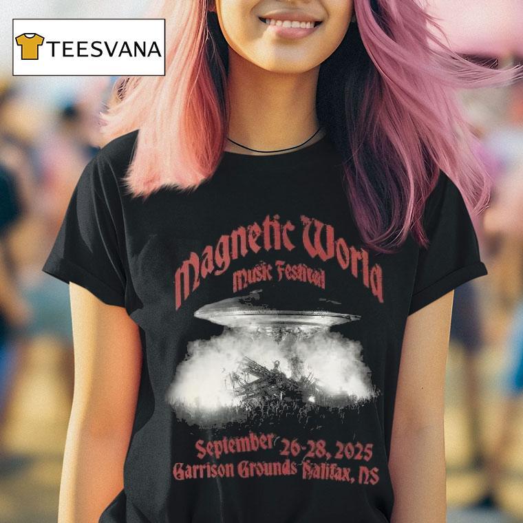 Magnetic World Magnetic World T Shirt Magnetic World Magnetic World T Shirt