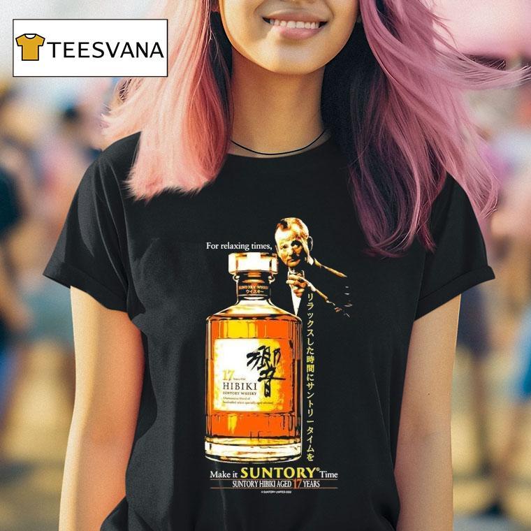 Make It Suntory Time Hibiki Aged Years For Relaxing Times T Shirt Make It Suntory Time Hibiki Aged Years For Relaxing Times T Shirt