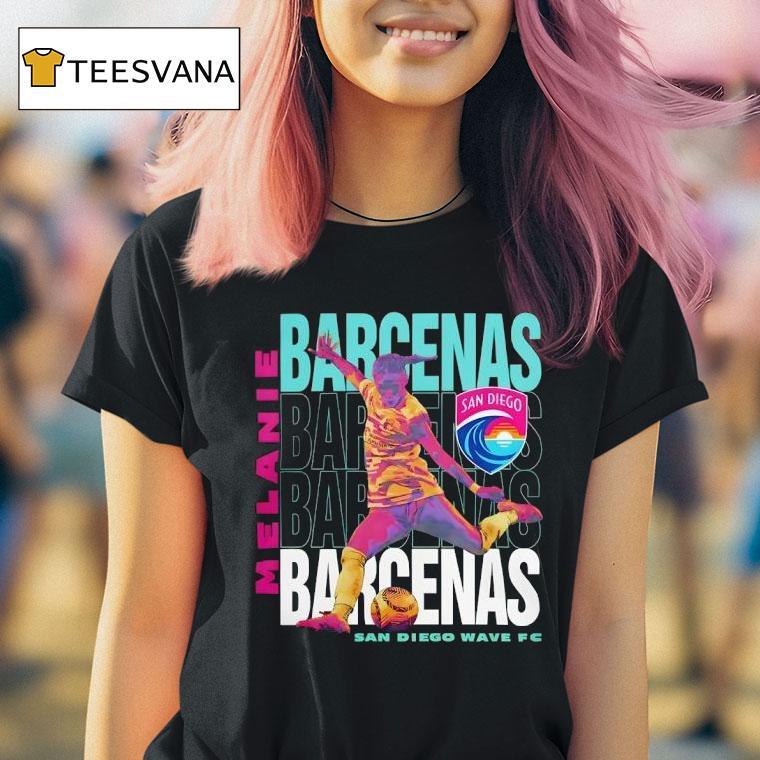 Melanie Barcenas San Diego Wave Fc Repea T Shirt Melanie Barcenas San Diego Wave Fc Repea T Shirt