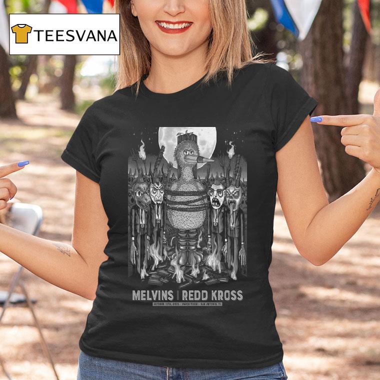 Melvins And Redd Kross Oct San Antonio Tour T Shirt Melvins And Redd Kross Oct San Antonio Tour T Shirt