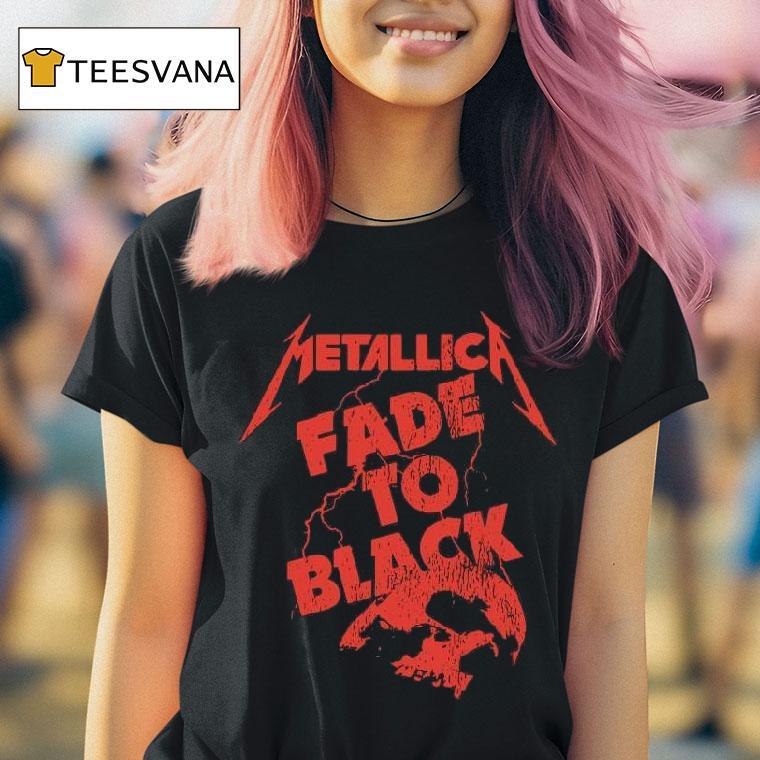 Metallica Fade To Black T Shirt Metallica Fade To Black T Shirt