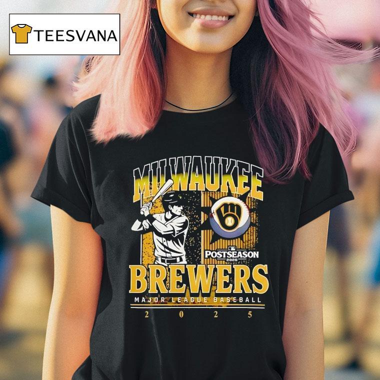 Milwaukee Brewers Brewers Major League Baseball T Shirt Milwaukee Brewers Brewers Major League Baseball T Shirt