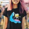 Molly S Surfing Biscui T Shirt