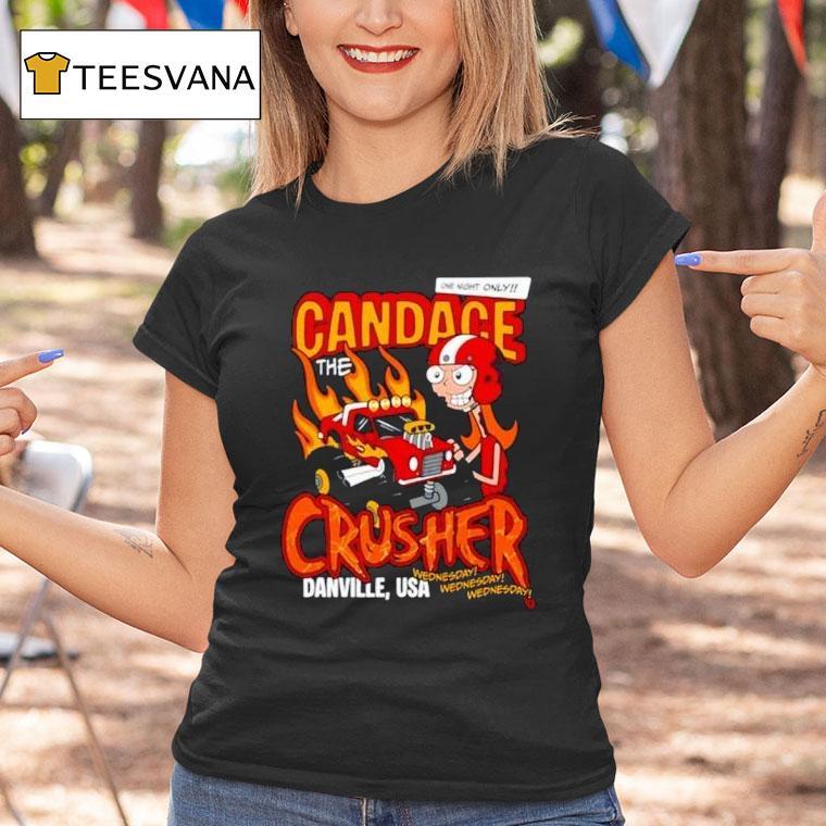 Monster Trucks Candace The Crusher Show T Shirt Monster Trucks Candace The Crusher Show T Shirt