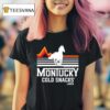 Montucky Cold Snacks Lager Horse T Shirt