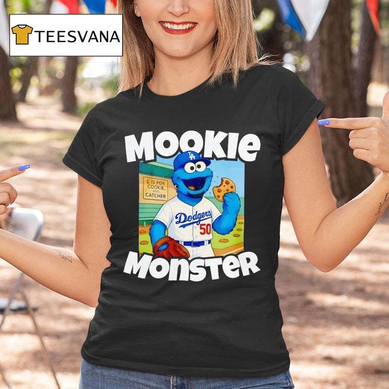 Mookie Monster Los Angeles Dodgers Mlb T Shirt Mookie Monster Los Angeles Dodgers Mlb T Shirt
