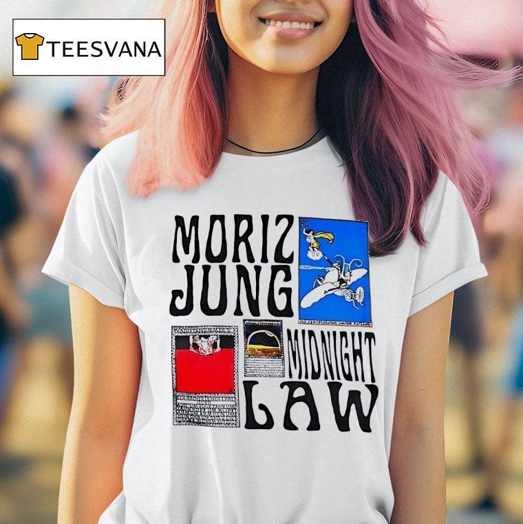 Moriz Jung Midnight Law T Shirt Moriz Jung Midnight Law T Shirt
