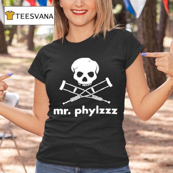 Mr Phylzzz Jackass Skull T Shirt