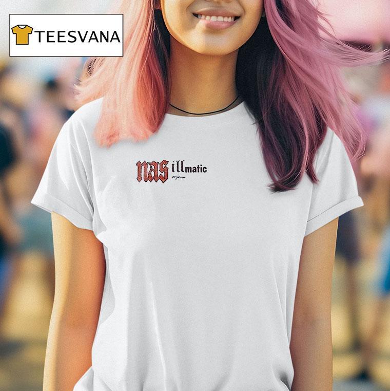 Nas Illmatic Years Who S World Is This The World Is Yours T Shirt Nas Illmatic Years Who S World Is This The World Is Yours T Shirt