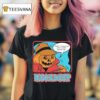 Neck Deep Ghastly Ghouls And Spirits Creep Awaken Now Pumpkin Guy Halloween T Shirt