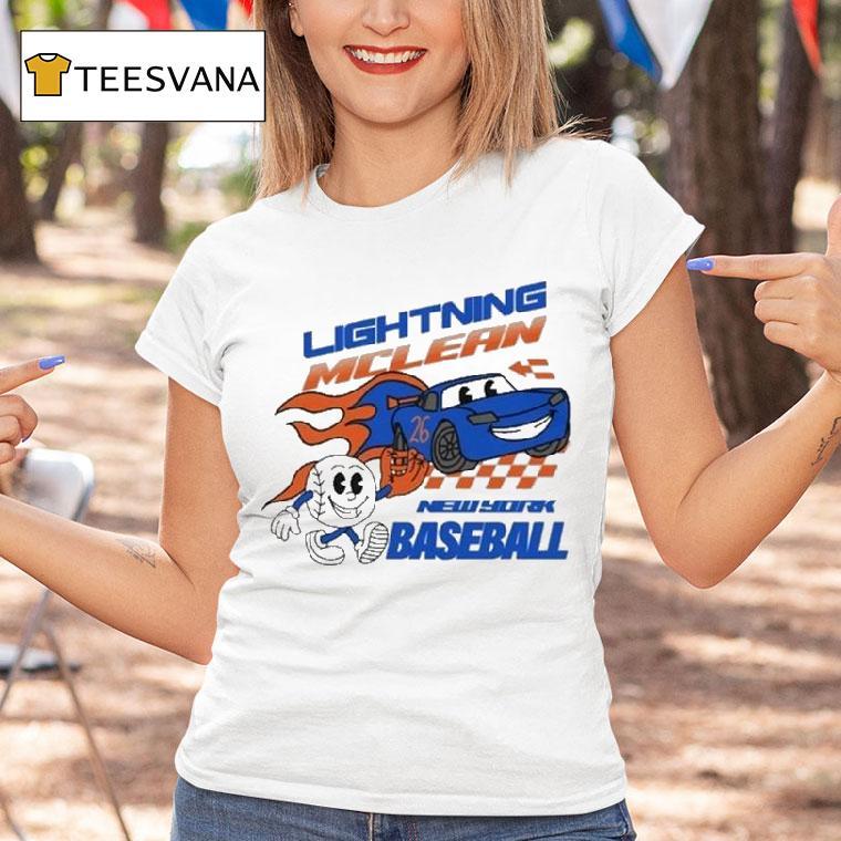 New York Mets Nolan Mclean Cars T Shirt New York Mets Nolan Mclean Cars T Shirt