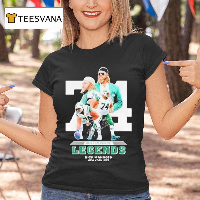 Nick Mangold New York Jets Forever Legends Rest In Peace T Shirt Nick Mangold New York Jets Forever Legends Rest In Peace T Shirt