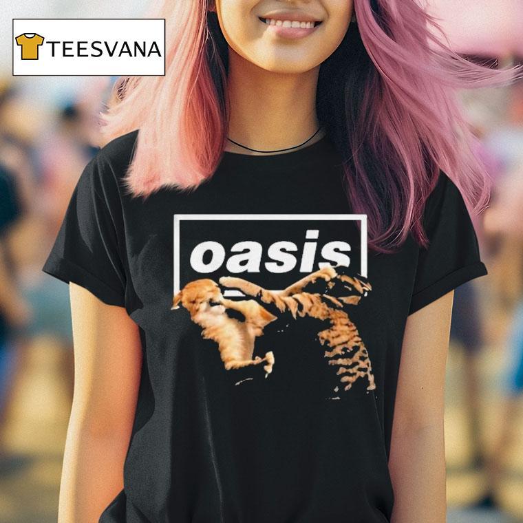 Oasis Gallagher Kitties Ca T Shirt Oasis Gallagher Kitties Ca T Shirt