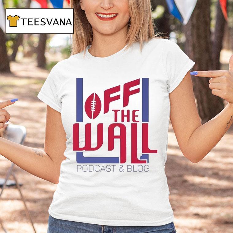 Off The Wall Podcast And Blog Football T Shirt Off The Wall Podcast And Blog Football T Shirt